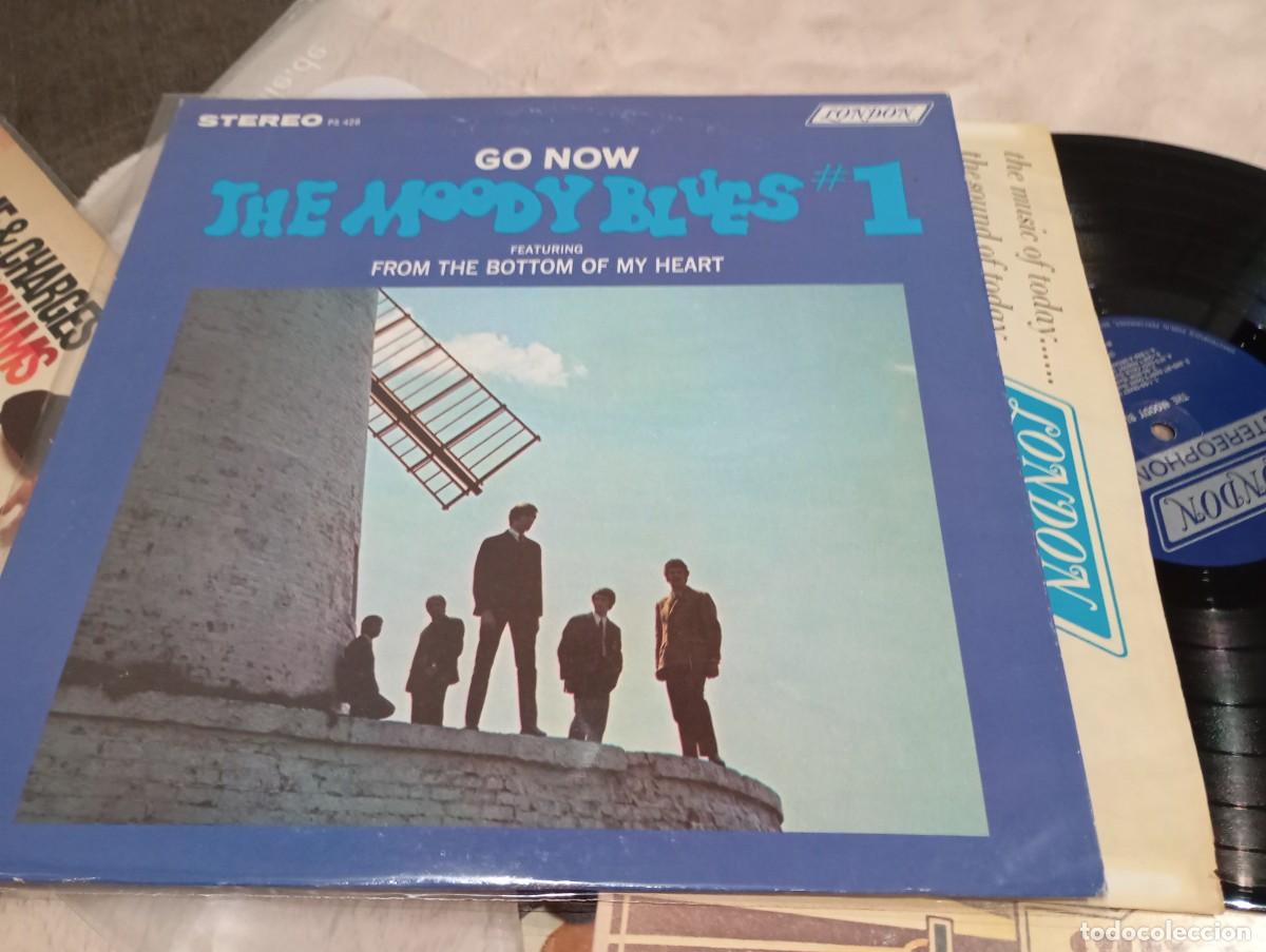 Discos de vinilo: LP ORIG USA 1967 THE MOODY BLUES 1 GO NOW VG++
