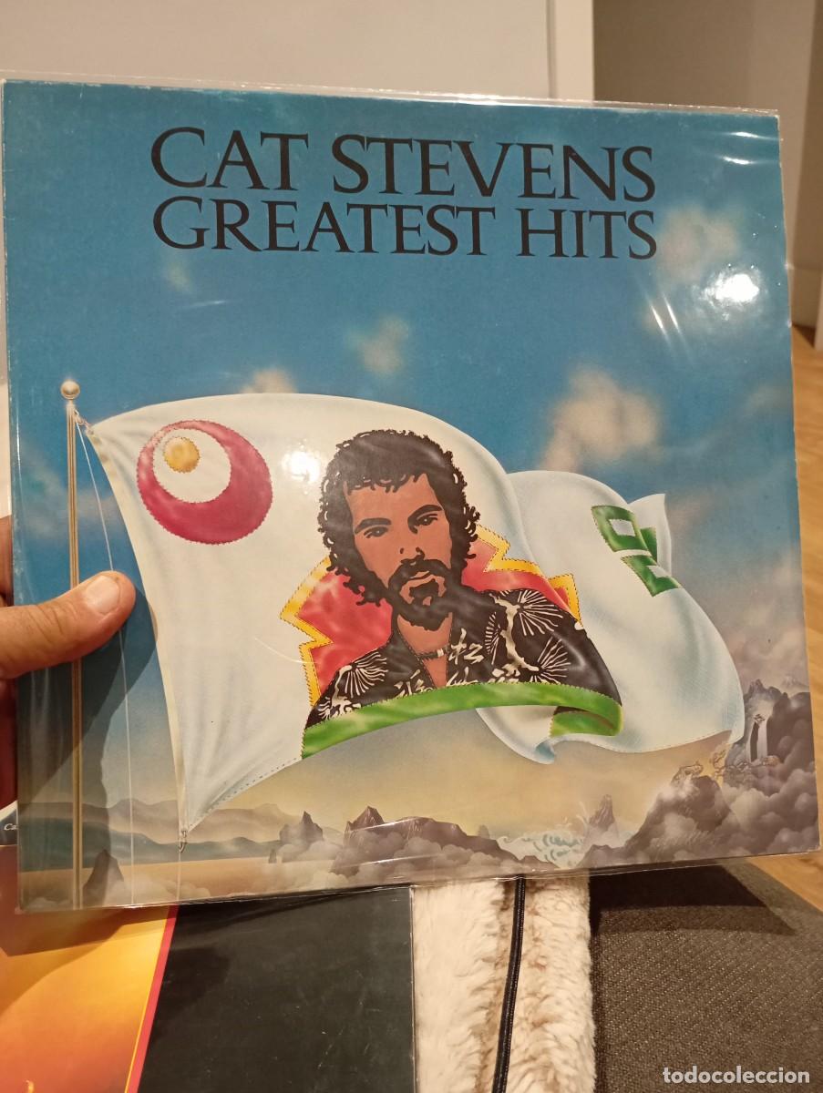 Discos de vinilo: LP ORIG GERMANY CAT STEVENS GREATEST HITS CON SUPER POSTER !!VG++