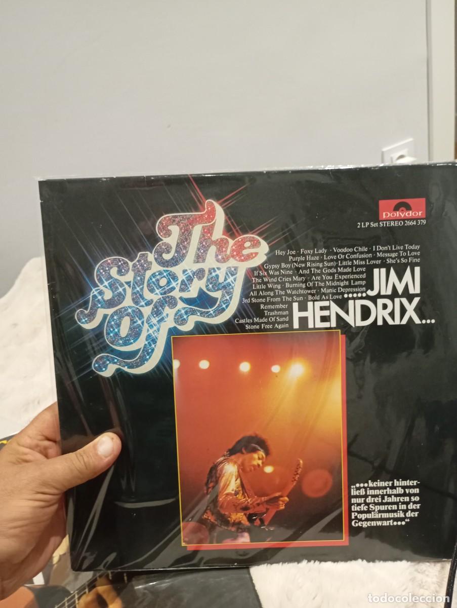 Discos de vinilo: LP ORIG GERMANY DOBLE LP THE STORY OF JIMI HENDRIX VG++