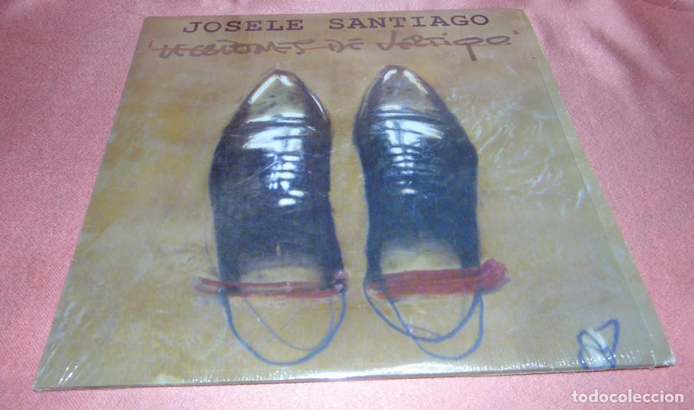 Discos de vinilo: JOSELE SANTIAGO &ndash; Lecciones De V&eacute;rtigo LP VINILO 2011