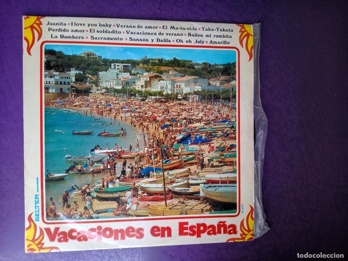 Discos de vinilo: VACACIONES EN ESPA&Ntilde;A - LP BELTER 1973 - RUMBA 3, MANOLO ESCOBAR, SOTA BASTOS, CHELE, DOLORES VARGAS