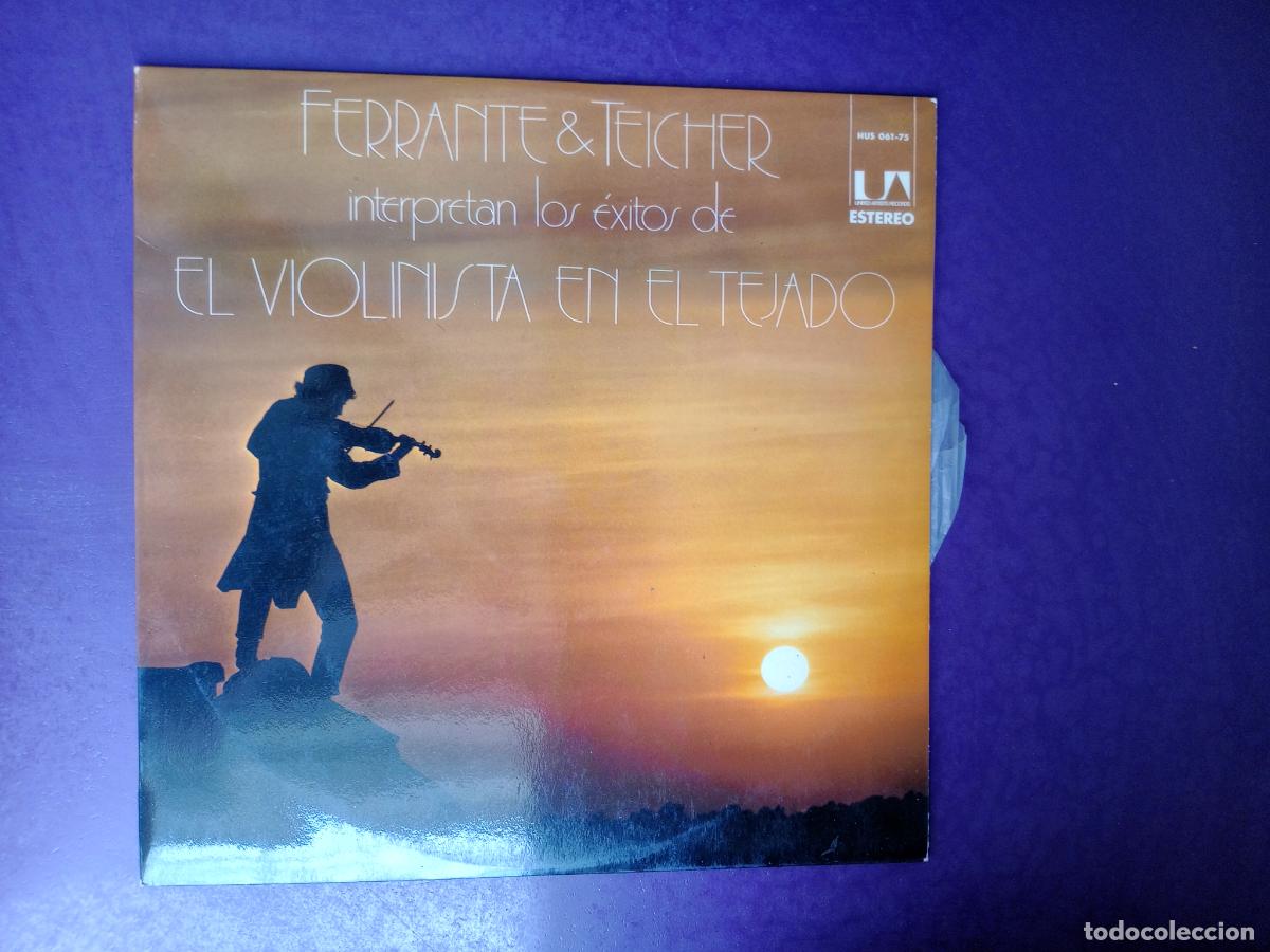 Discos de vinilo: Ferrante & Teicher &lrm;&ndash; Interpretan Los &Eacute;xitos De El Violinista En El Tejado - LP HISPAVOX 1971 - CINE