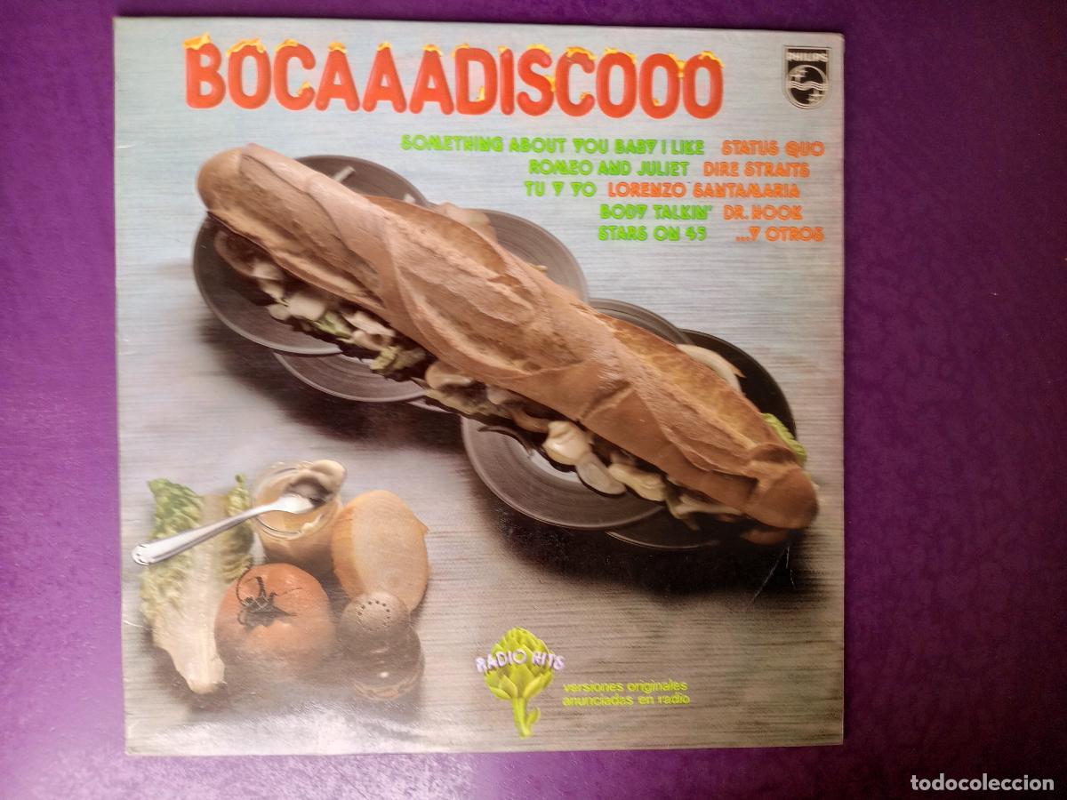 Discos de vinilo: Bocaaadiscooo - LP PHILIPS 1981 - DIRE STRAITS, CARDIACOS, STATUS QUO, FALCONS, GAP BAND, ETC