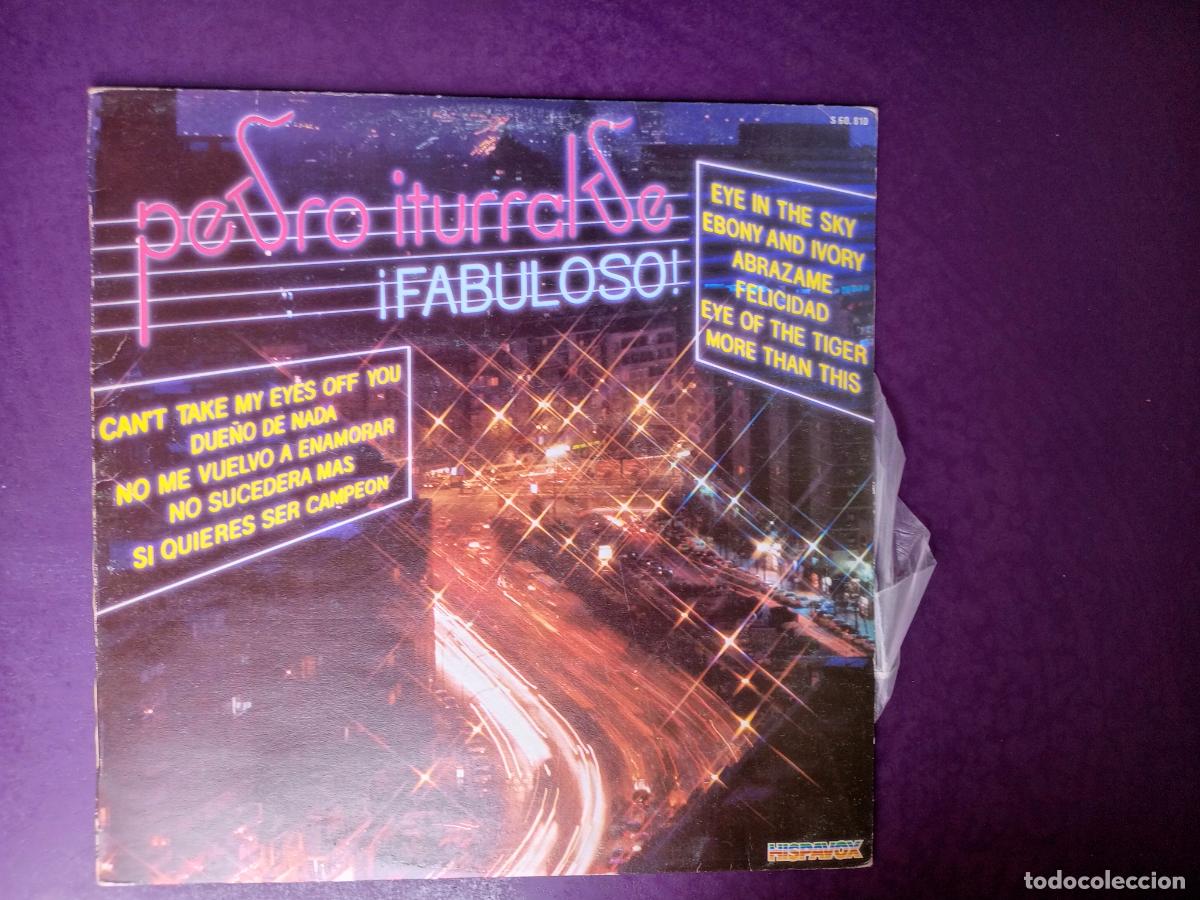Discos de vinilo: Pedro Iturralde &ndash; &iexcl;Fabuloso! - LP HISPAVOX 1982 - JAZZ, ELECTRONICA, DISCO -
