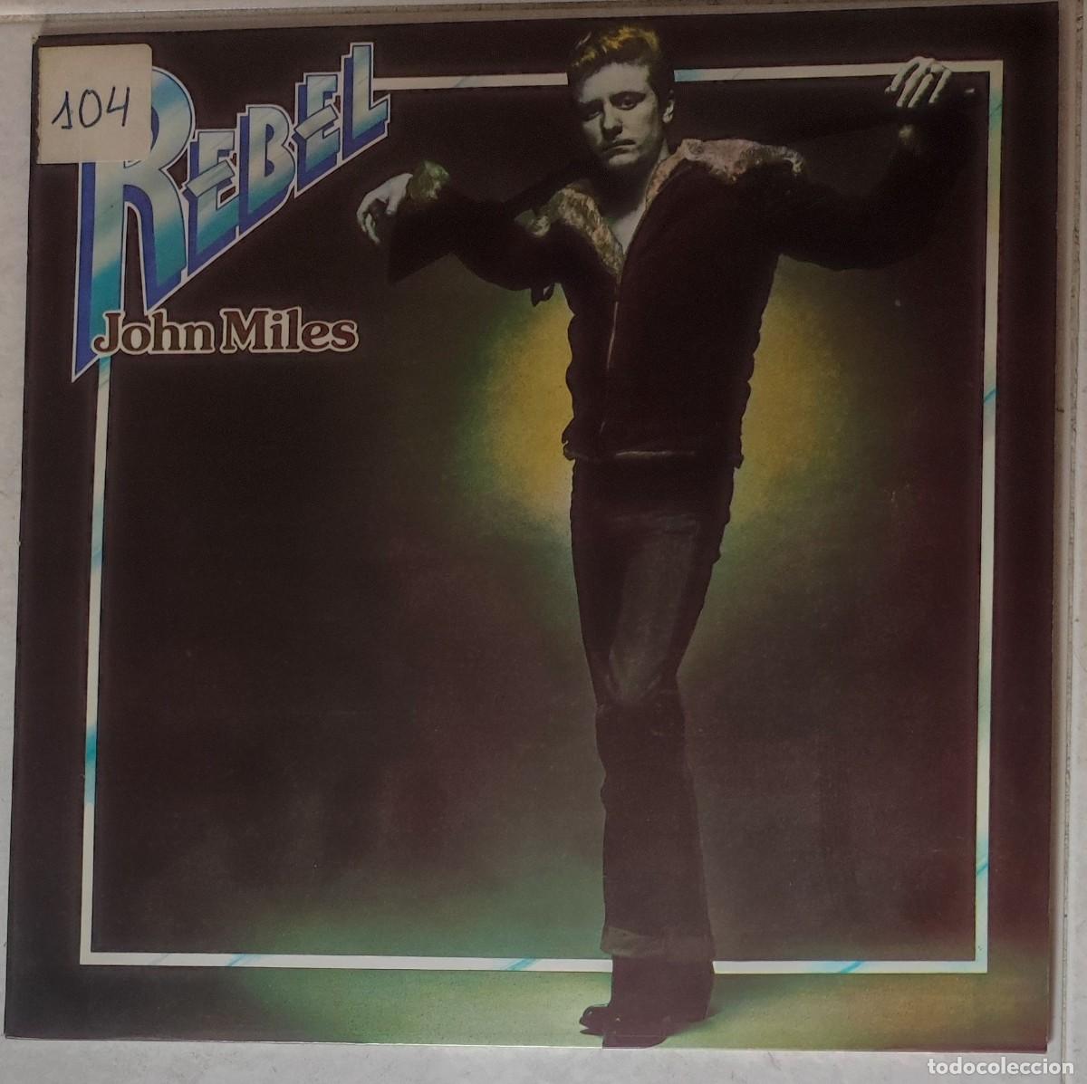 Discos de vinilo: John Miles &ndash; Rebel (LP, Decca, 1976) - Foto 1