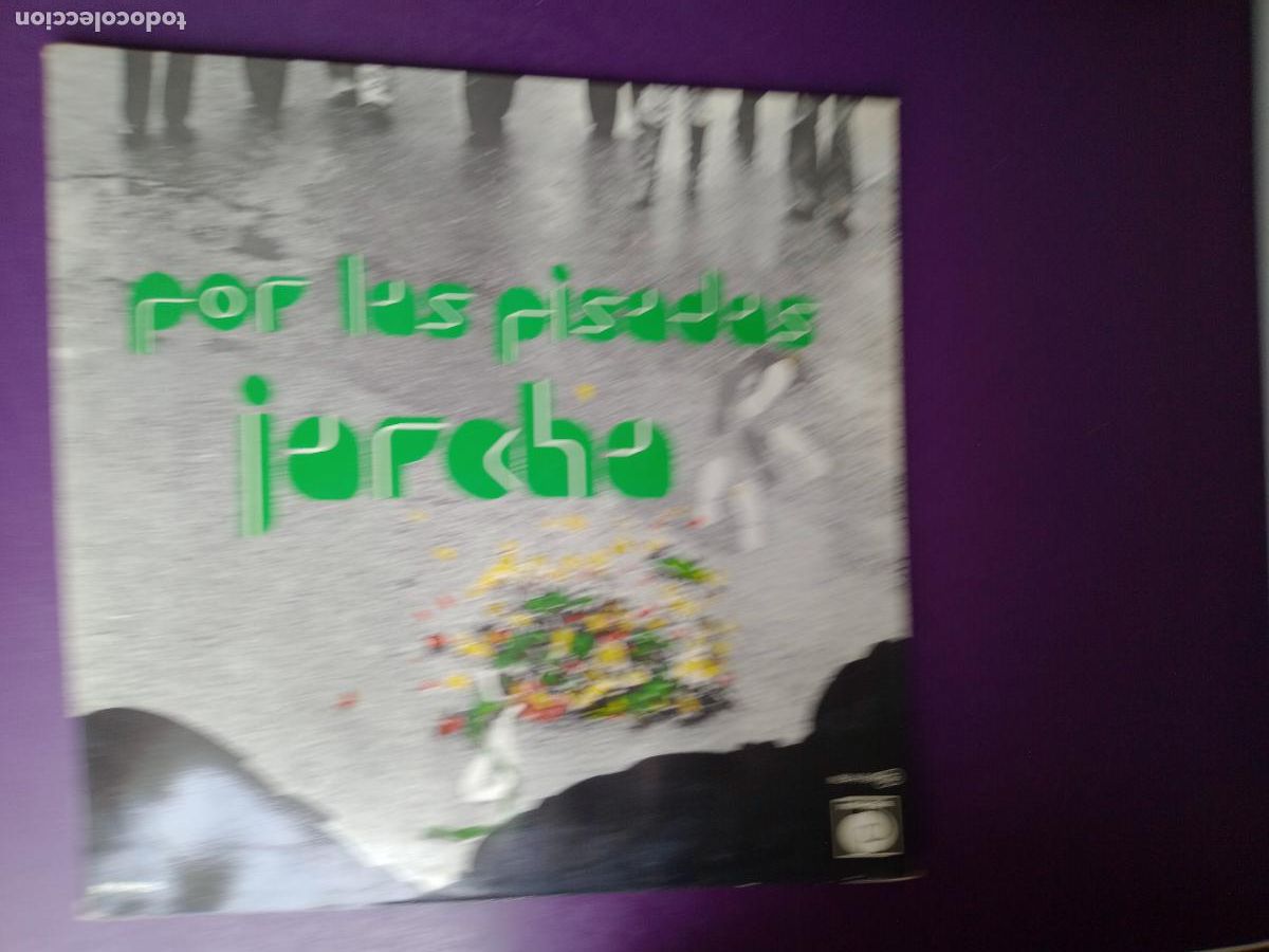 Discos de vinilo: JARCHA &ndash; POR LAS PISADAS - LP NOVOLA 1978 - PROTESTA FOLK 70'S . MUY POCO USO EN VINILO