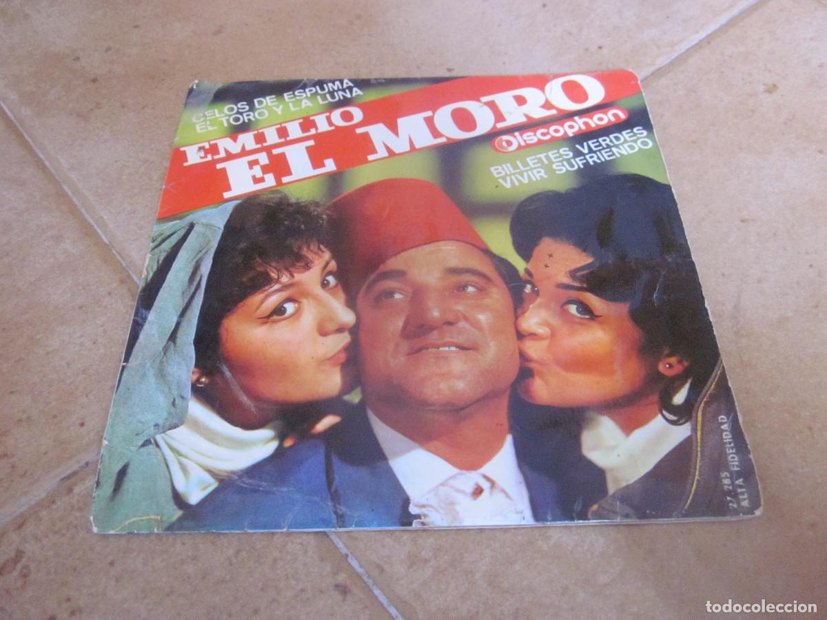 Discos de vinilo: EMILIO EL MORO - CELOS DE ESPUMA EP - DISCOPHON 1964 - Foto 1