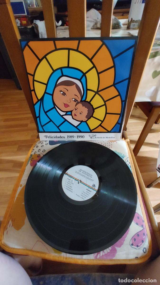 Discos de vinilo: LOTERIA DE MEDELLIN 1989-1990-LP BINOMIO DE ORO COMBO DE LAS ESTRELLAS Y VARIOS MAS