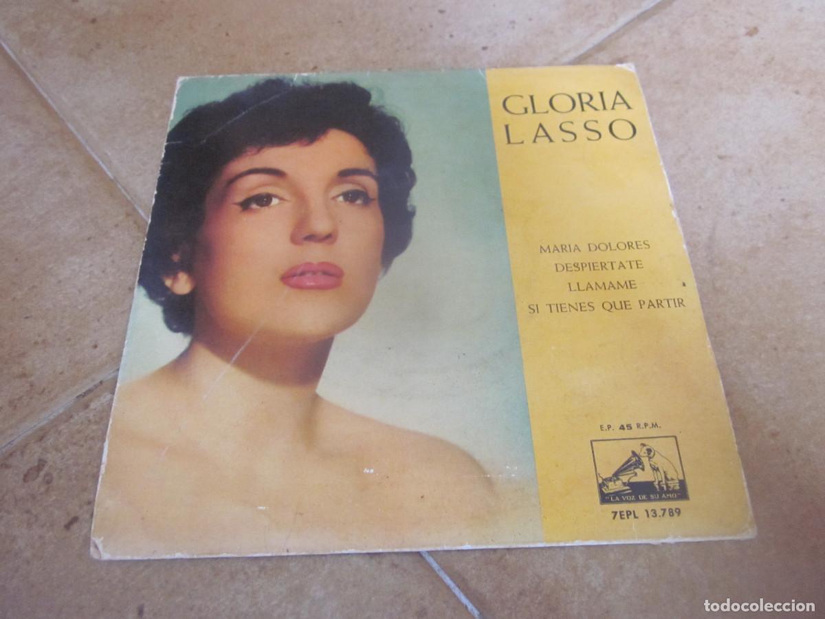 Discos de vinilo: GLORIA LASSO - MARIA DOLORES - LA VOZ DE SU AMO 1962