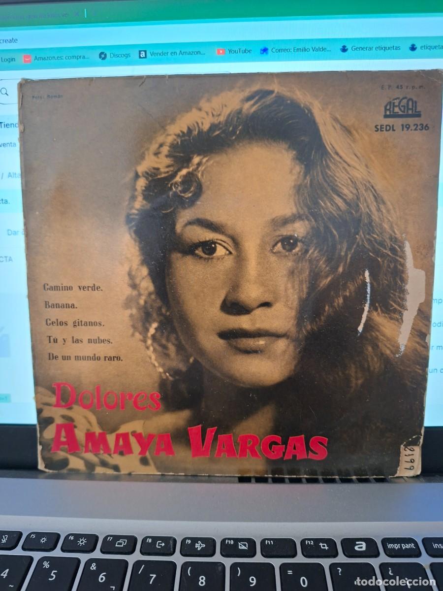 Discos de vinilo: DOLORES AMAYA VARGAS - CAMINO VERDE - EP DE VINILO