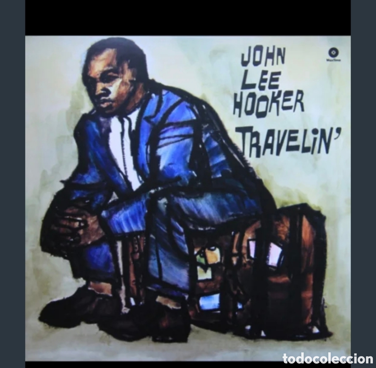 Discos de vinilo: John Lee Hooker- Traveling' Lp 2015