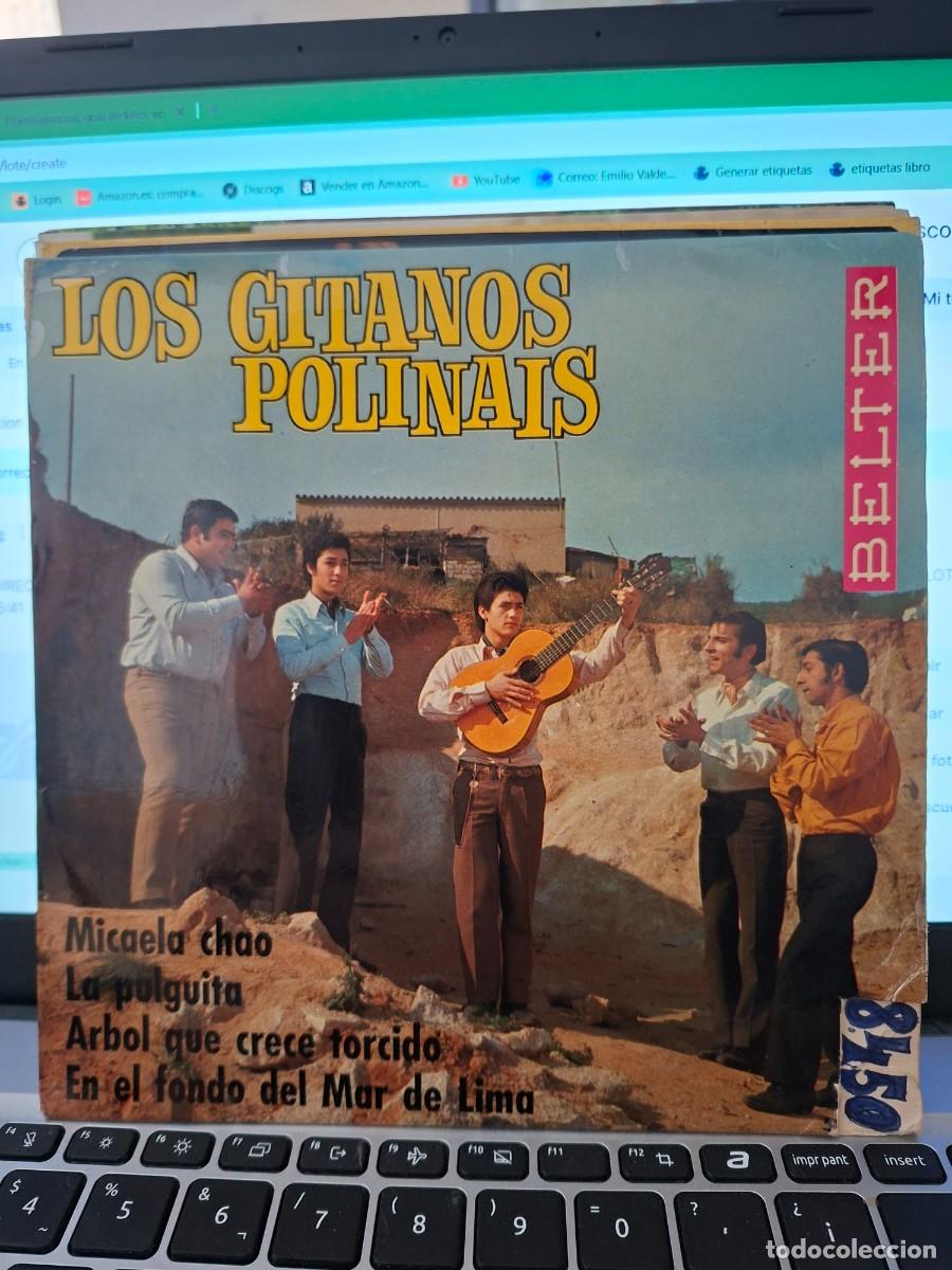 Discos de vinilo: LOS GITANOS POLINAIS - MICAELA CHAO - EP DE VINILO RUMBA JALEO - EP DE VINILO