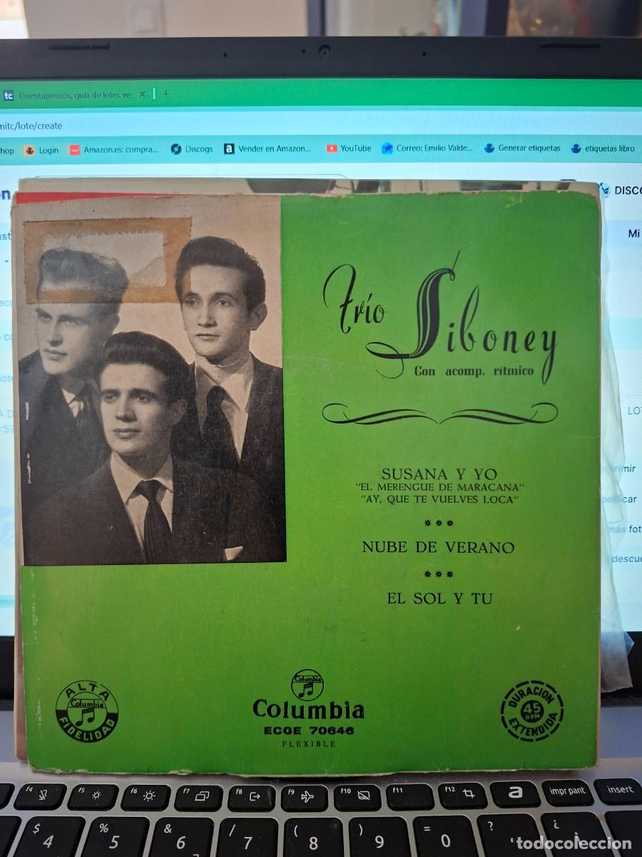 Discos de vinilo: TRIO SIBONEY - SUSANA Y YO - EP DE VINILO
