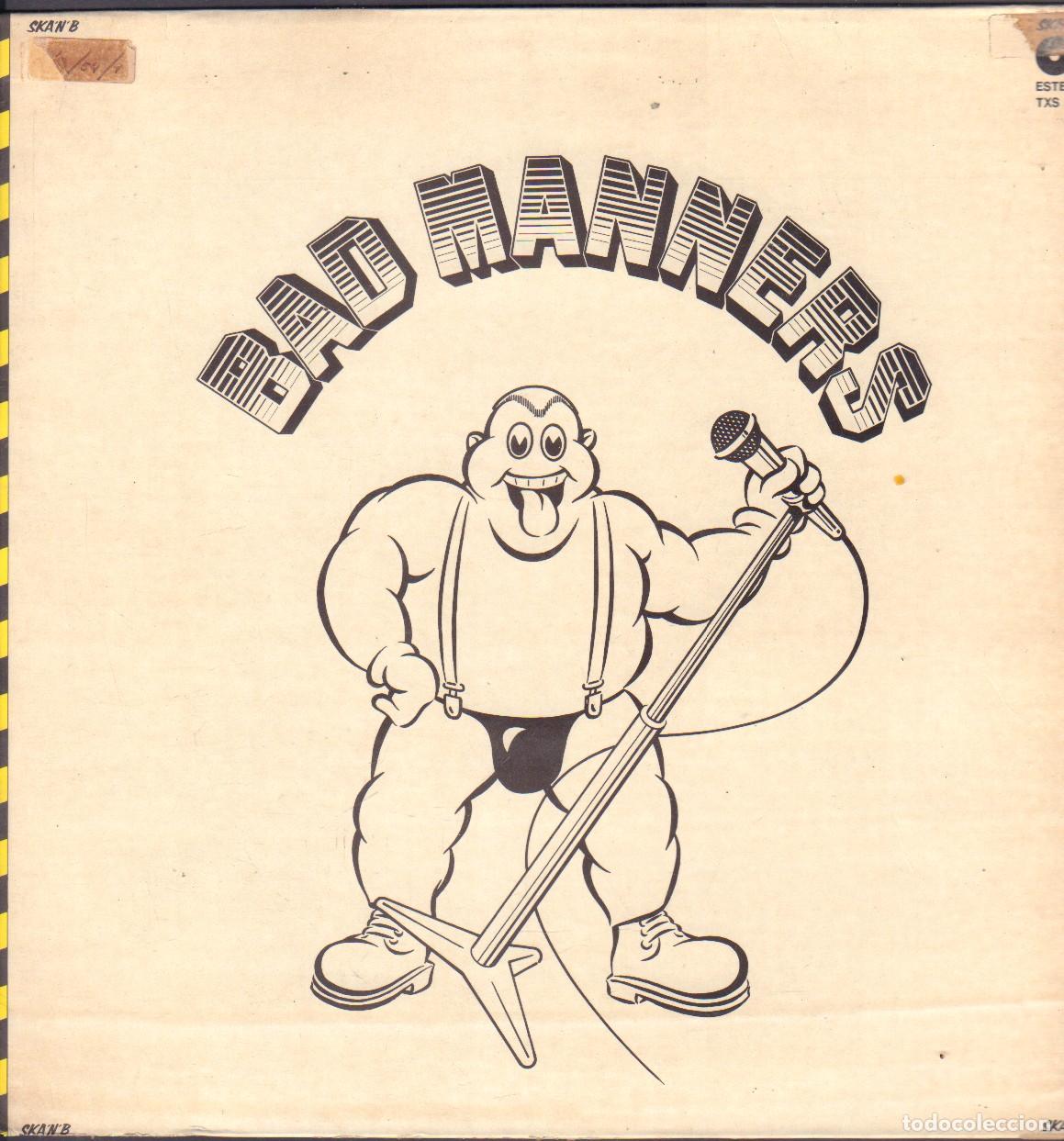Discos de vinilo: BAD MANNERS - HERE COMES THE MAJOR, MONSTER MASH, CLADONIA.../ LP MAGNET 1980. (RARO) RF-26401