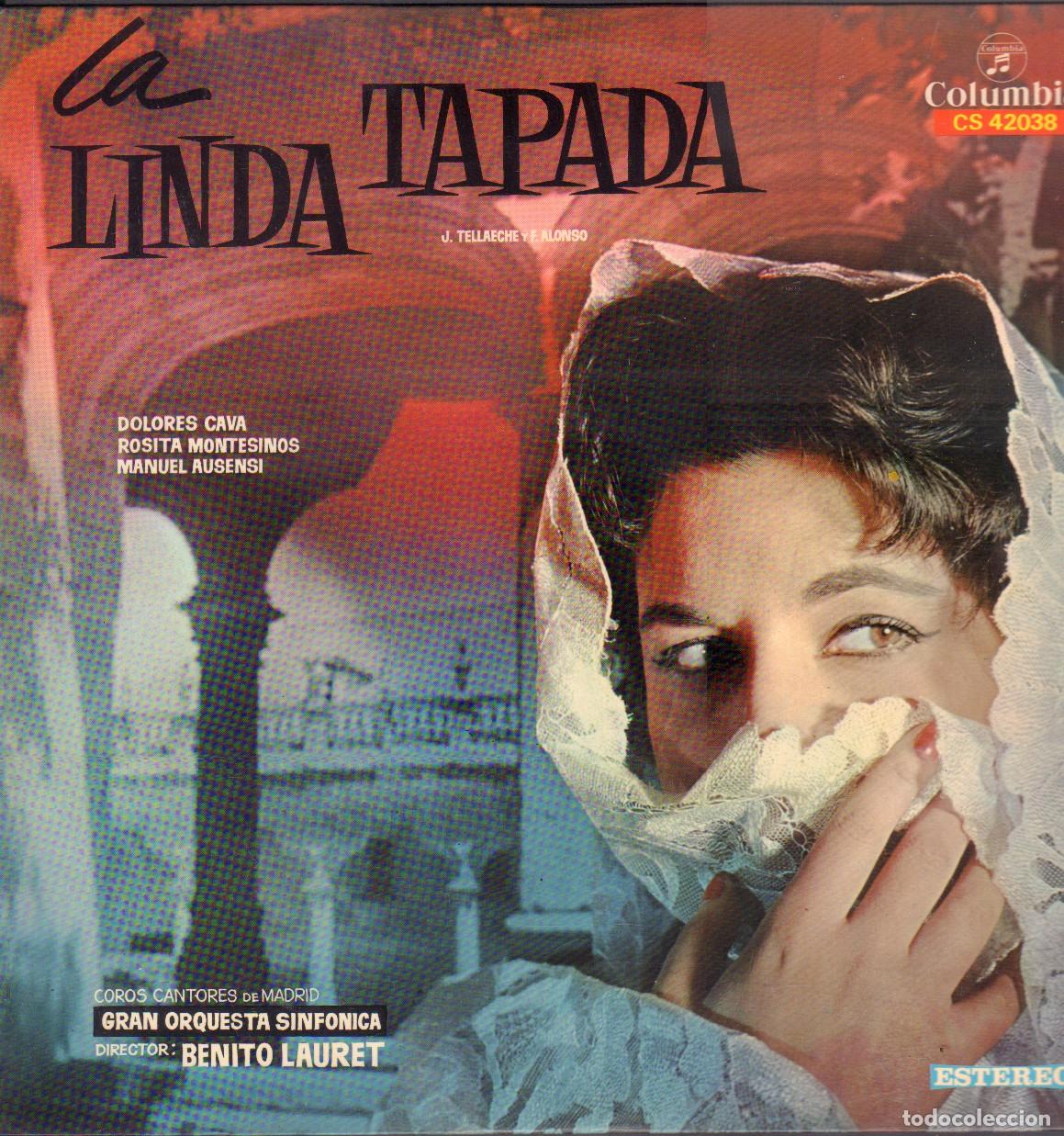 Discos de vinilo: LA LINDA TAPADA - GRAN ORQUESTA SINFONICA (DIR: BENITO LAURET) / LP COLUMBIA RF-26405