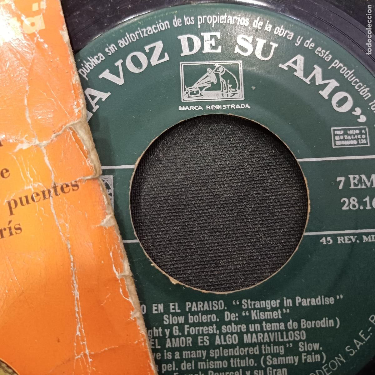 Discos de vinilo: BARIMAR SU ORQUESTA/MERUZZELLA/SINGLE. - Foto 2