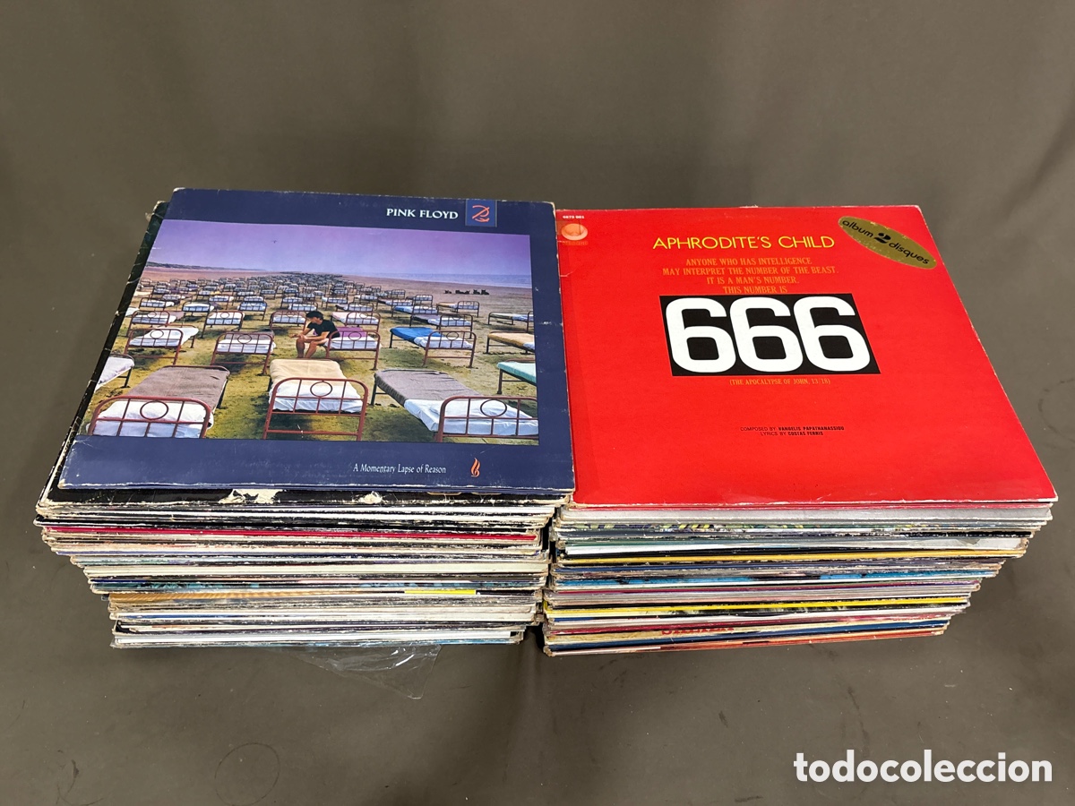 Discos de vinilo: GRAN LOTE DE 113 LPS DIFERENTES ESTILOS MUSICALES A&Ntilde;OS 80, PINK FLOYD, THE ALAN PARSONS, DAVID BOWIE