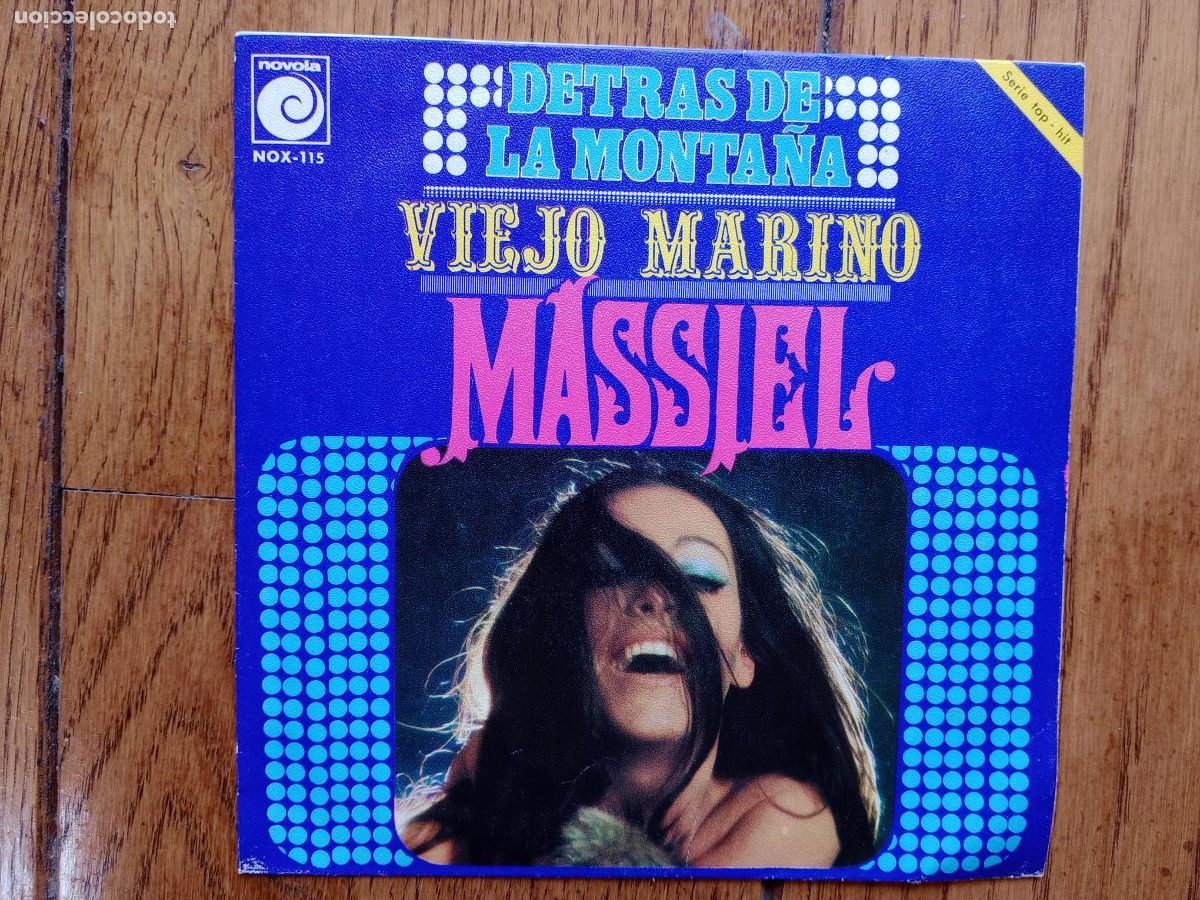 Discos de vinilo: Massiel - viejo marino + detr&aacute;s de la monta&ntilde;a