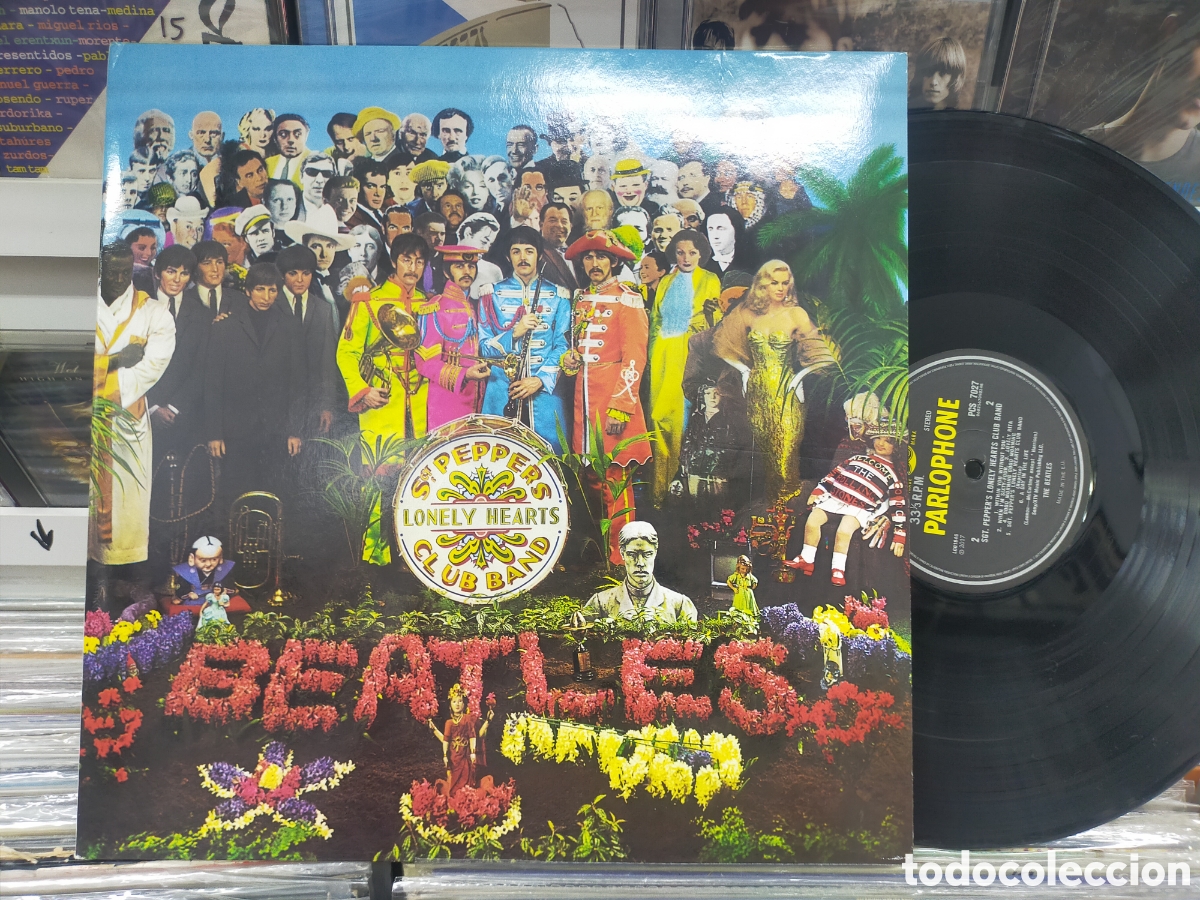 Discos de vinilo: BEATLES LP SGT..PEPPER&acute;S LONELY HEARTS CLUB BAND 2017 carpeta doble completo /2