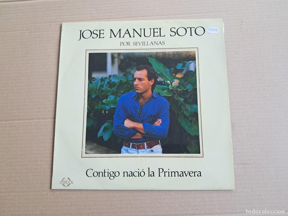 Discos de vinilo: JOSE MANUEL SOTO - CONTIGO NACIO LA PRIMAVERA LP 1986