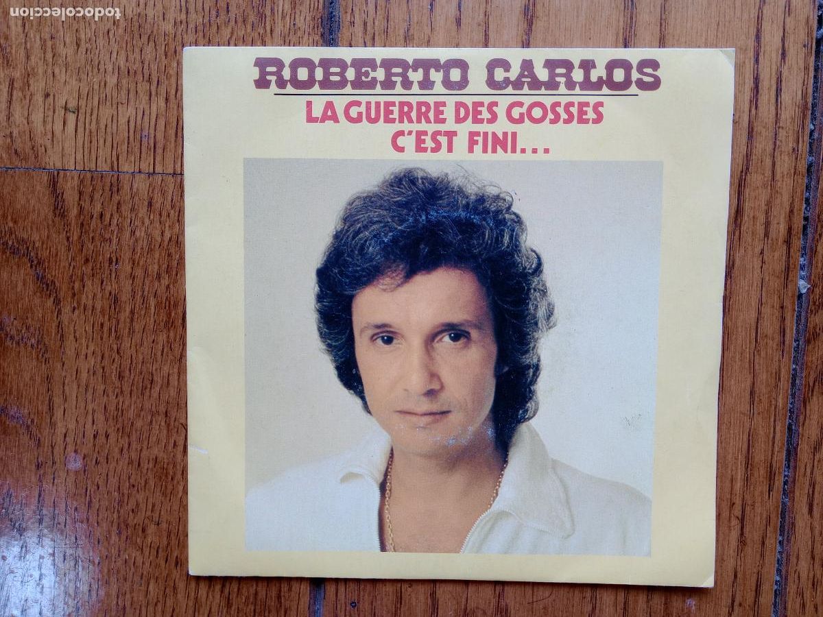 Discos de vinilo: Roberto Carlos - la guerre des gosses + c'est fini