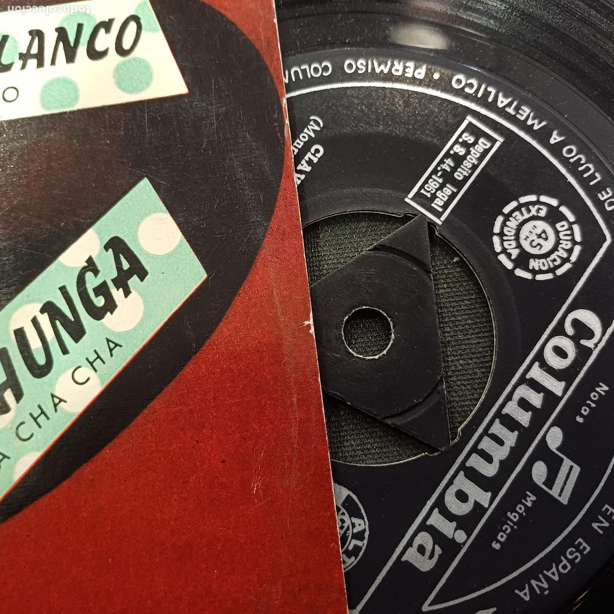 Discos de vinilo: CISNEROS CON SU ORQUESTA/CLAVELITOS/SINGLE. - Foto 2