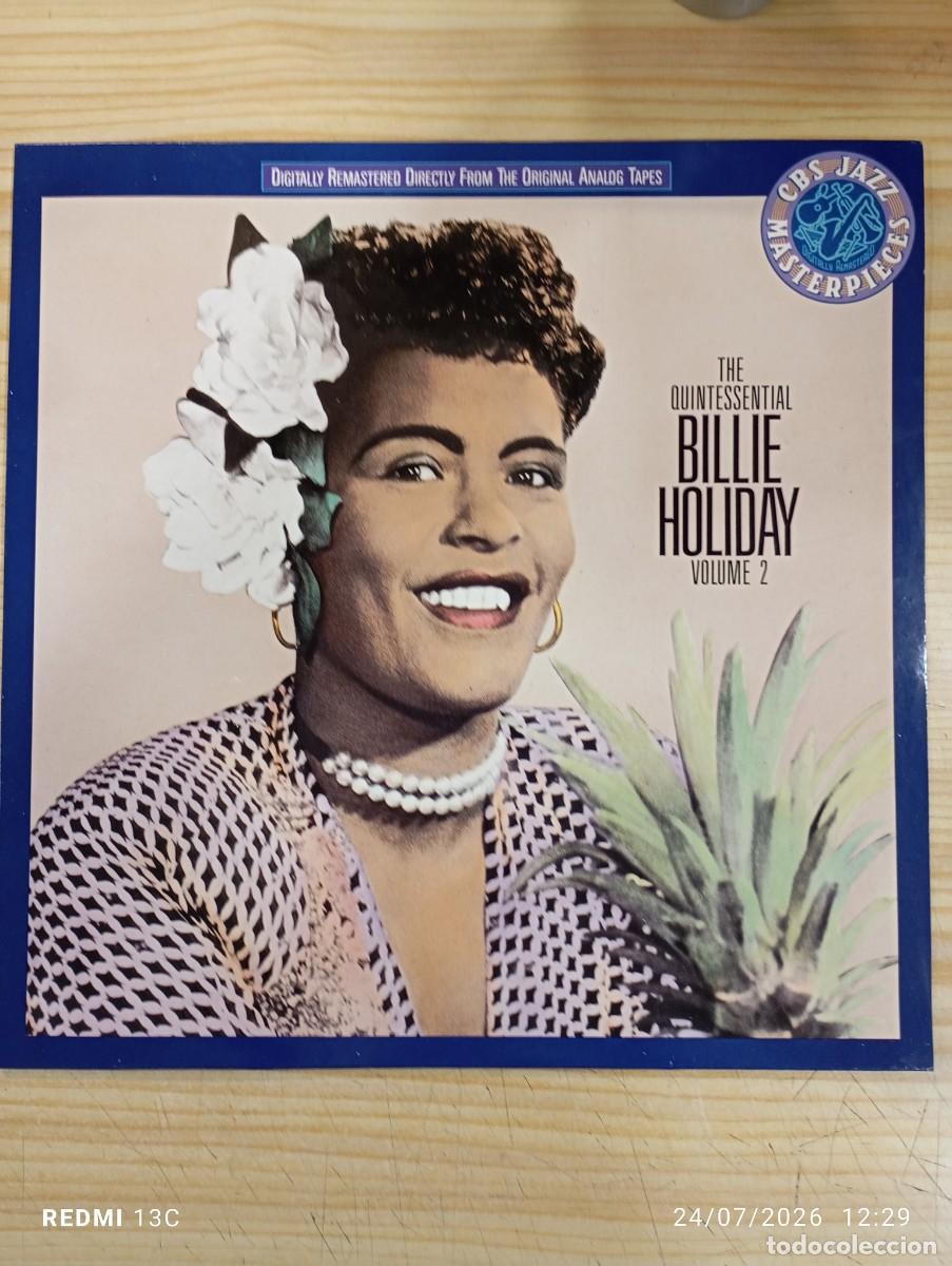 Discos de vinilo: Lp - Billie Holiday &lrm;&ndash; The Quintessential Billie Holiday Volume 2
