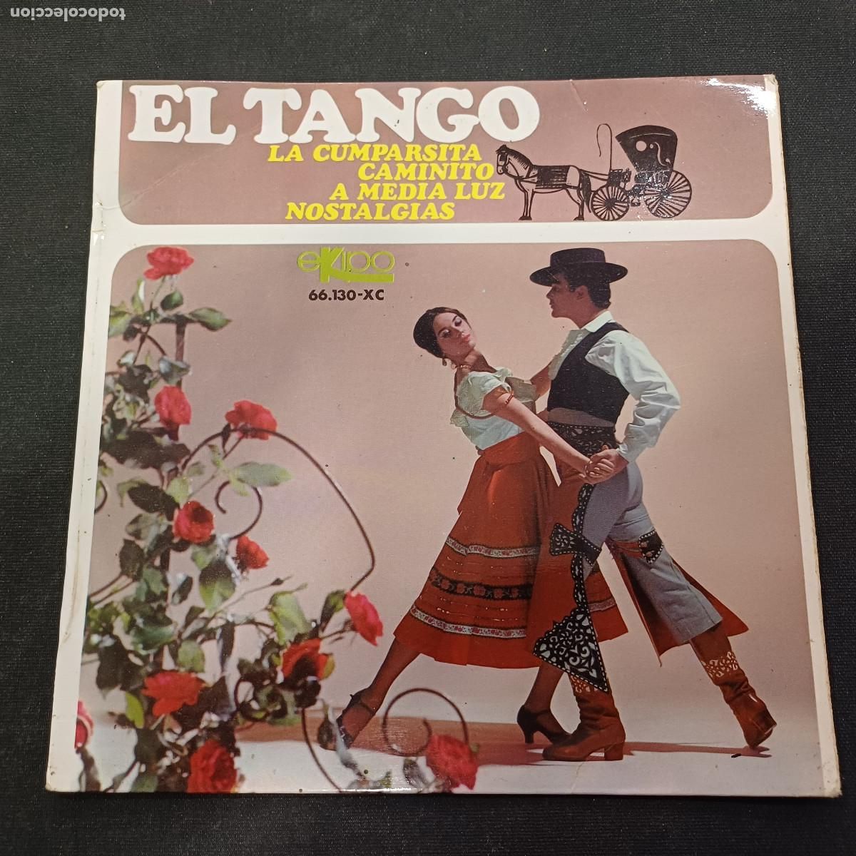 Discos de vinilo: EL TANGO/LA CUMPARSITA/SINGLE.