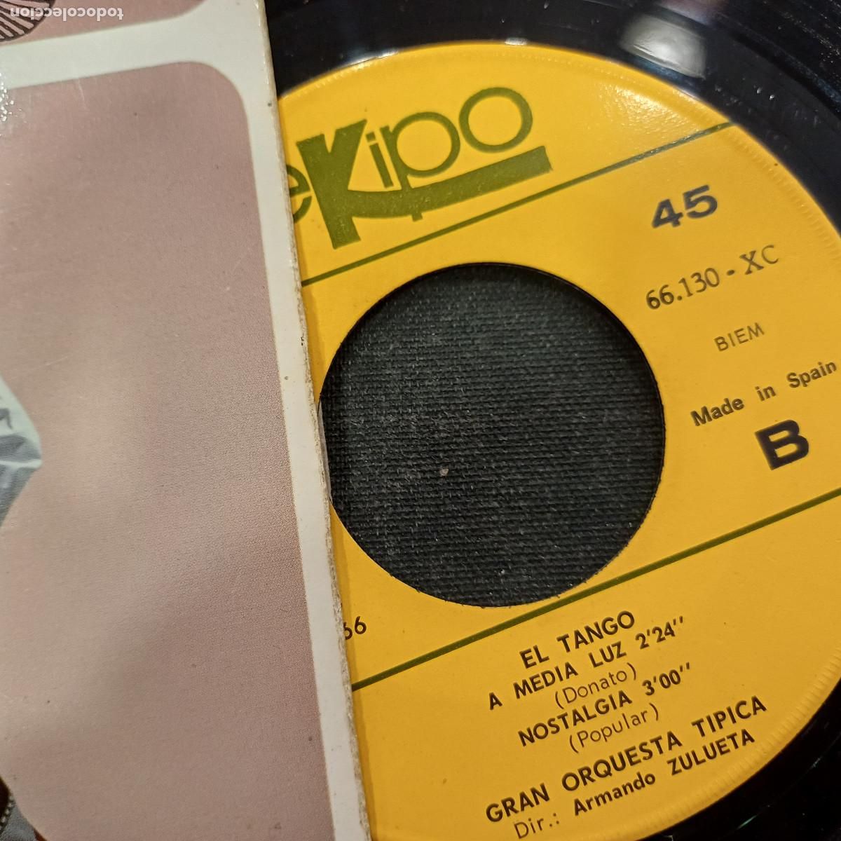 Discos de vinilo: EL TANGO/LA CUMPARSITA/SINGLE. - Foto 2