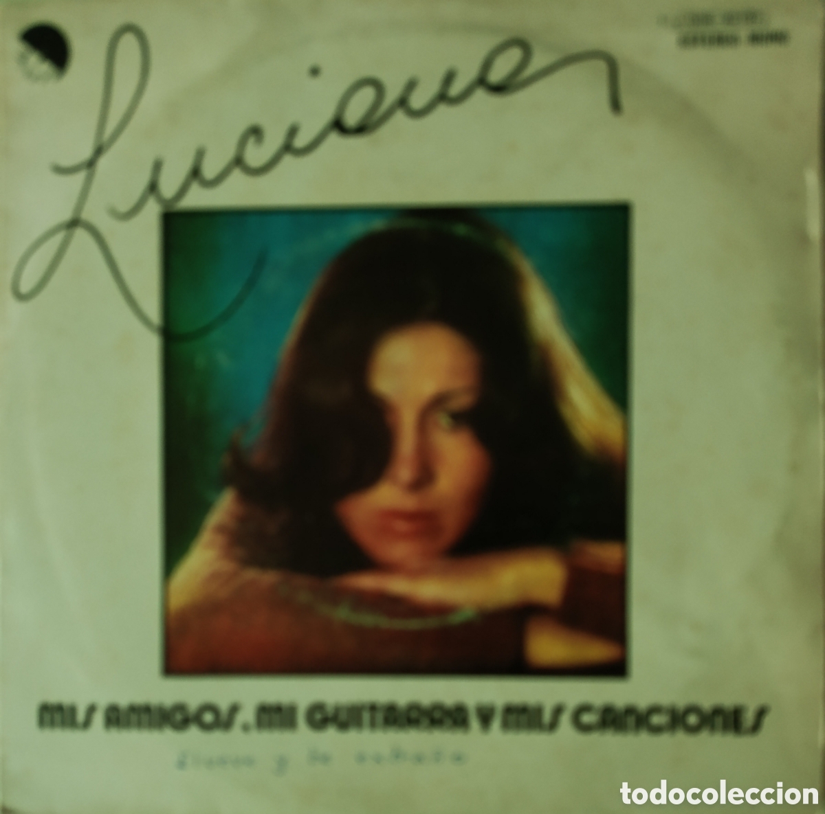 Discos de vinilo: Luciana single sello Emi editado en Espa&ntilde;a a&ntilde;o 1976.