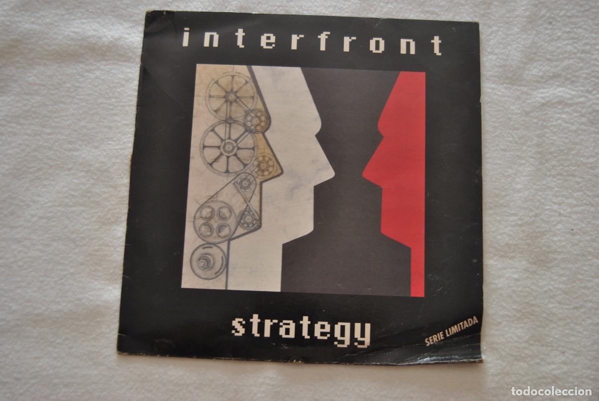 Discos de vinilo: interfront strategy. maxi single indivisible records Valencia 1992