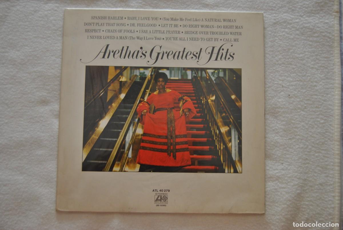Discos de vinilo: Aretha's greatest hits. LP Atlantic 1973. perfecto estado