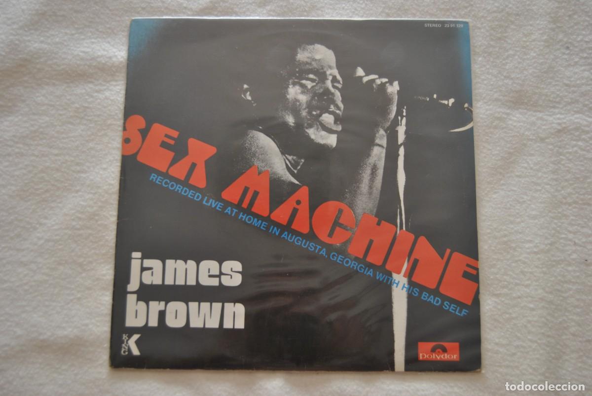 Discos de vinilo: james brown sex maxine. polydor 1984. lp spain