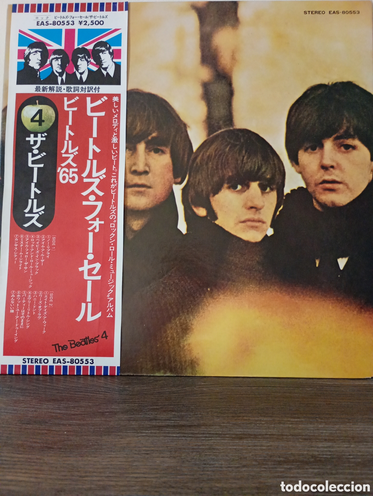 Discos de vinilo: The Beatles, Beatles for sale. Made in Japan + Obi y encarte.