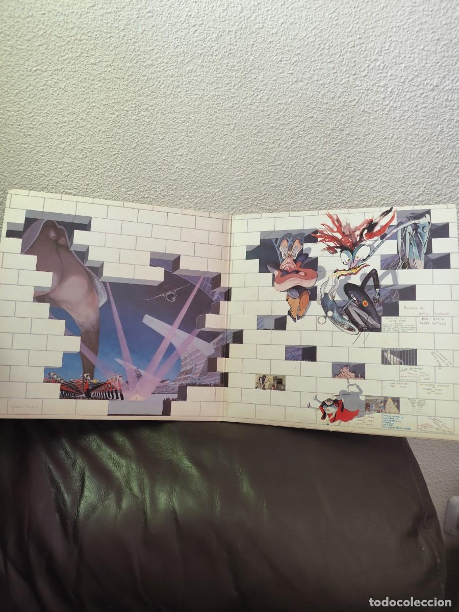 Discos de vinilo: Pink Floyd &ndash; The Wall (2 LP) Harvest EMI Espa&ntilde;a 1979 | Edici&oacute;n original | Fundas originales