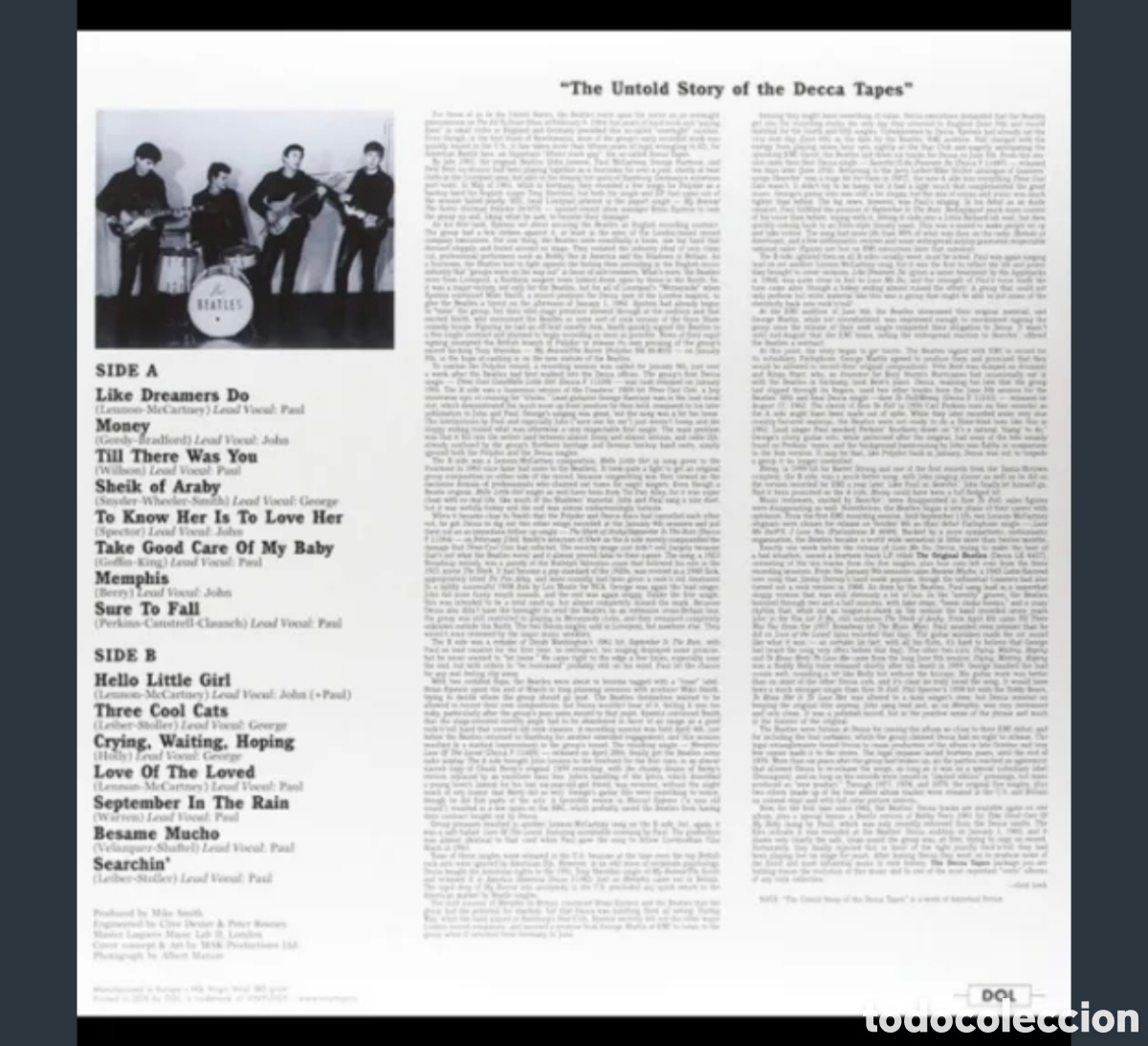 Discos de vinilo: The Beatles - The Decca tapes Lp - Foto 2