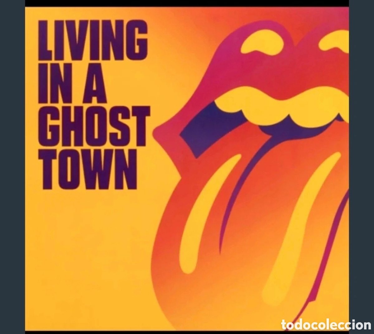 Discos de vinilo: The Rolling Stones: living In A Ghost Town LP 10&rdquo; 45 Rpm Edici&oacute;n Limitada