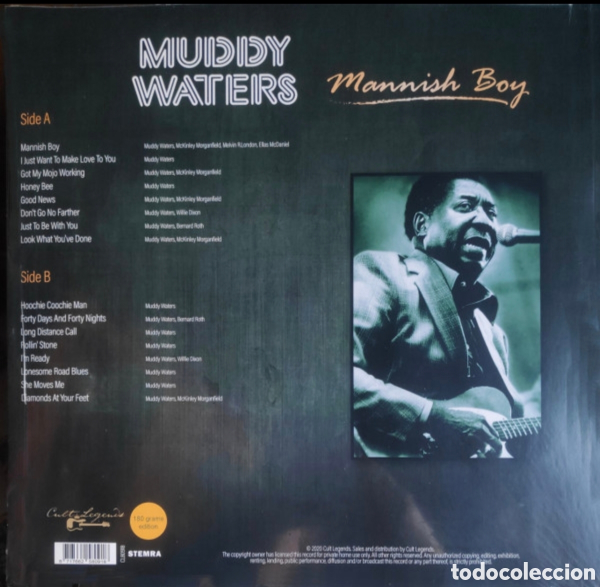 Discos de vinilo: Muddy Waters: Mannish Boy Lp 2020 - Foto 2