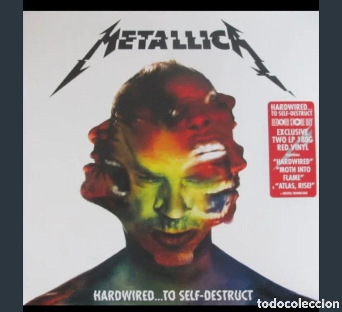 Discos de vinilo: Metallica:Harwire To Self Destruction Lp E.L 15000