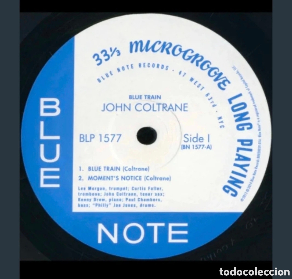 Discos de vinilo: John Coltrane: Blue Train LP 2014 - Foto 3