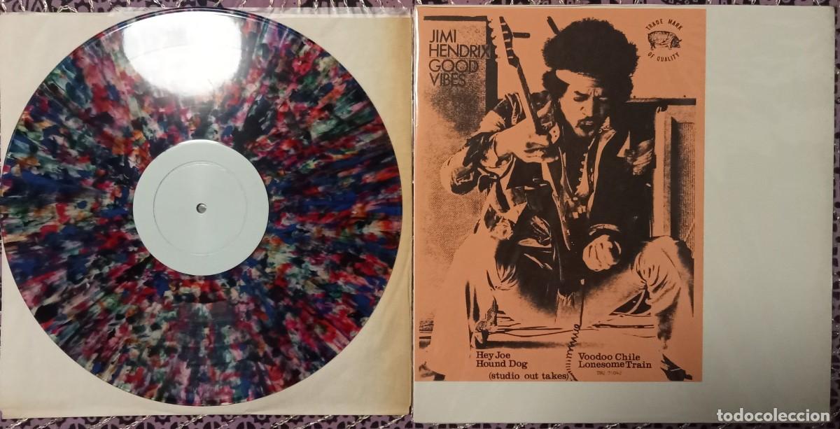 Discos de vinilo: Jimi Hendrix &rdquo; Good Vibes&rdquo;, live 1969, mid '70 USA pressing limited in mcv very very hard to find!!!
