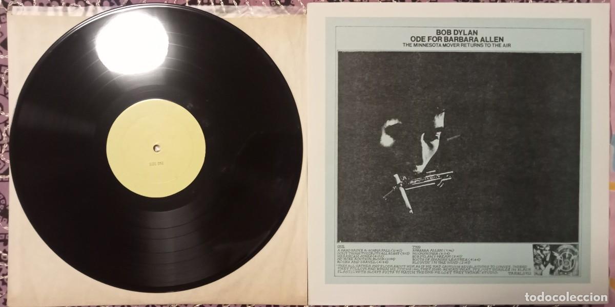 Discos de vinilo: Bob Dylan &rdquo;Ode for Barbara Allen&rdquo; 1lp live in 62, Usa pressing black vinyl very hard to find!!