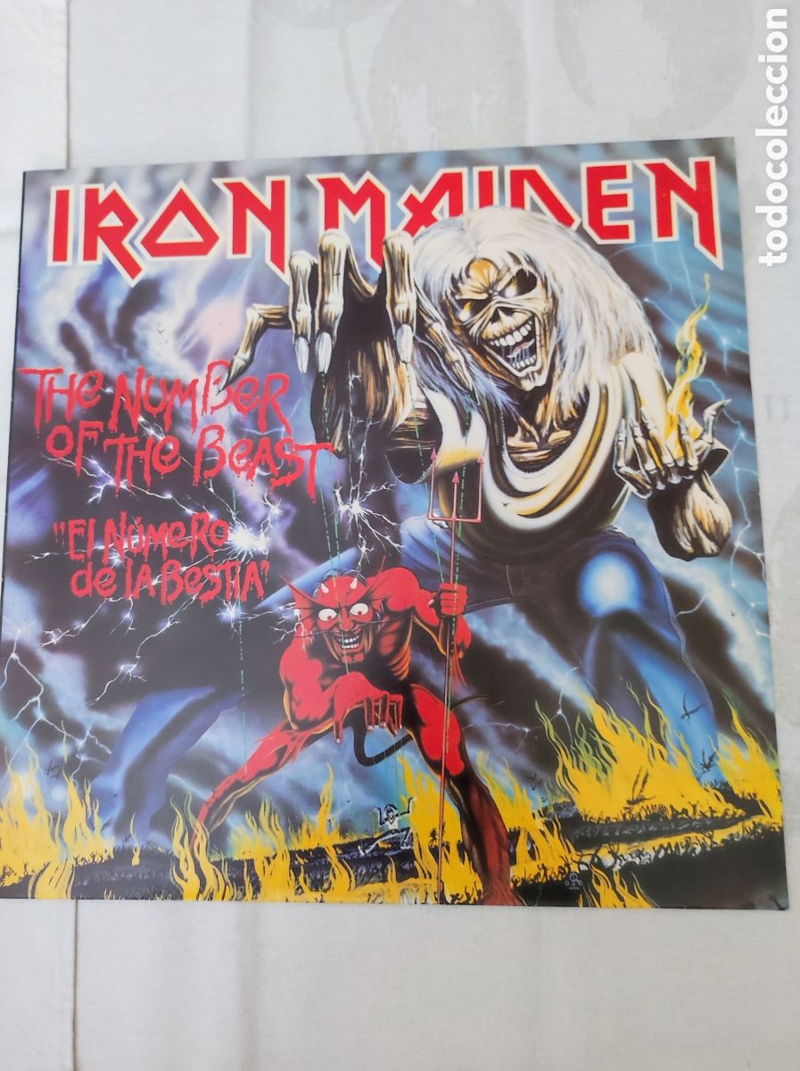 Discos de vinilo: IRON MAIDEN - THE NUMBER OF THE BEAST
