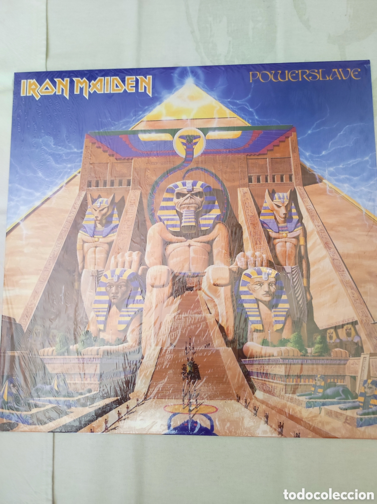 Discos de vinilo: IRON MAIDEN - POWERSLAVE - Foto 1