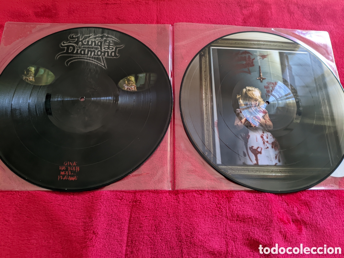 Discos de vinilo: // King Diamond - Give me your soul please - MBR 2018 US&EU,Doble Picture