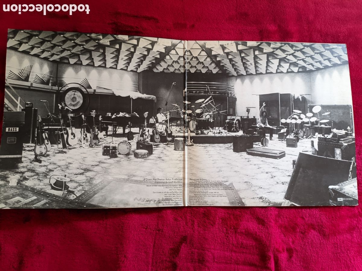 Discos de vinilo: // Queen &ndash; Jazz - EMI Netherlands 1978, gatefold - Foto 3