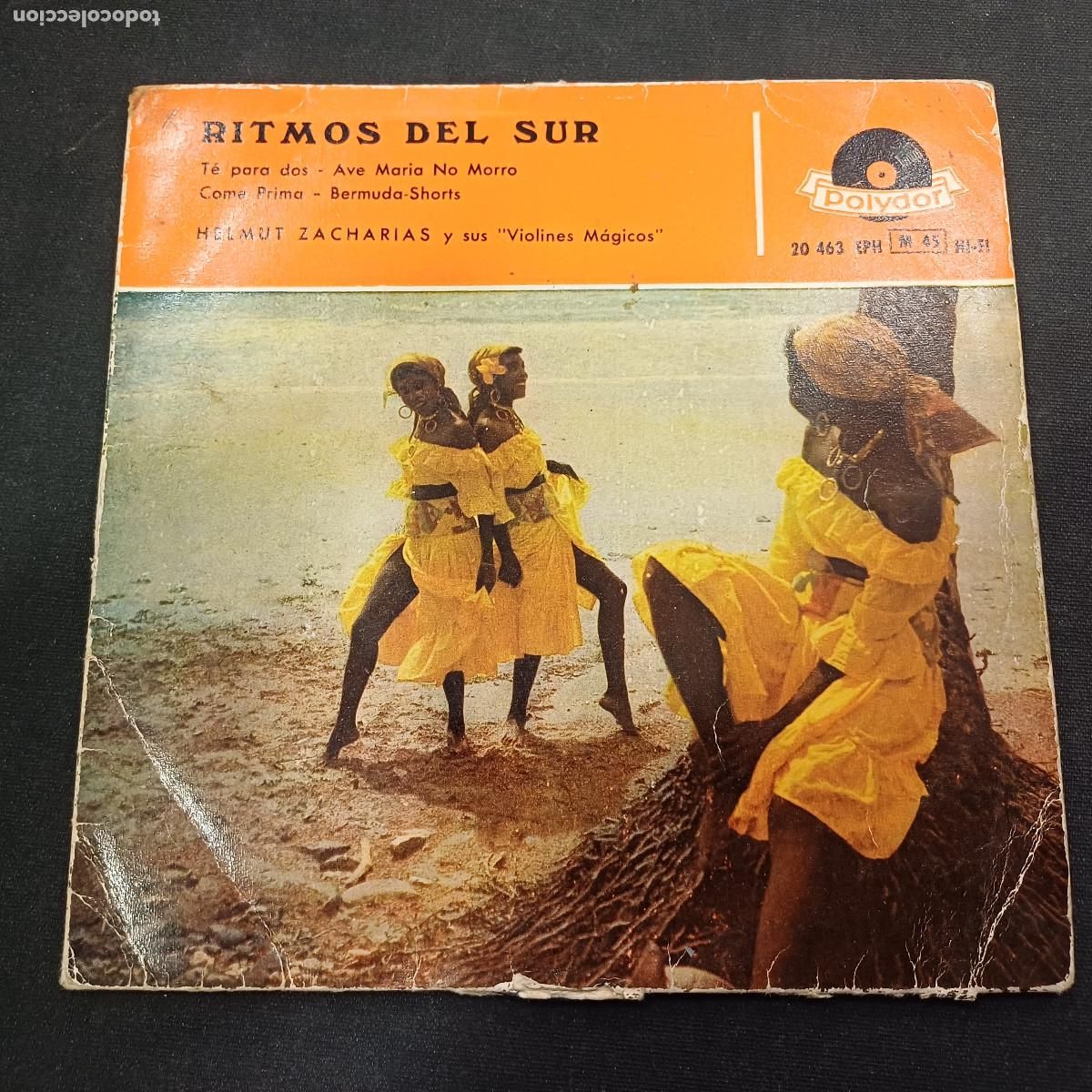 Discos de vinilo: HELMUT ZACHARIAS/RITMOS DEL SUR/SINGLE.