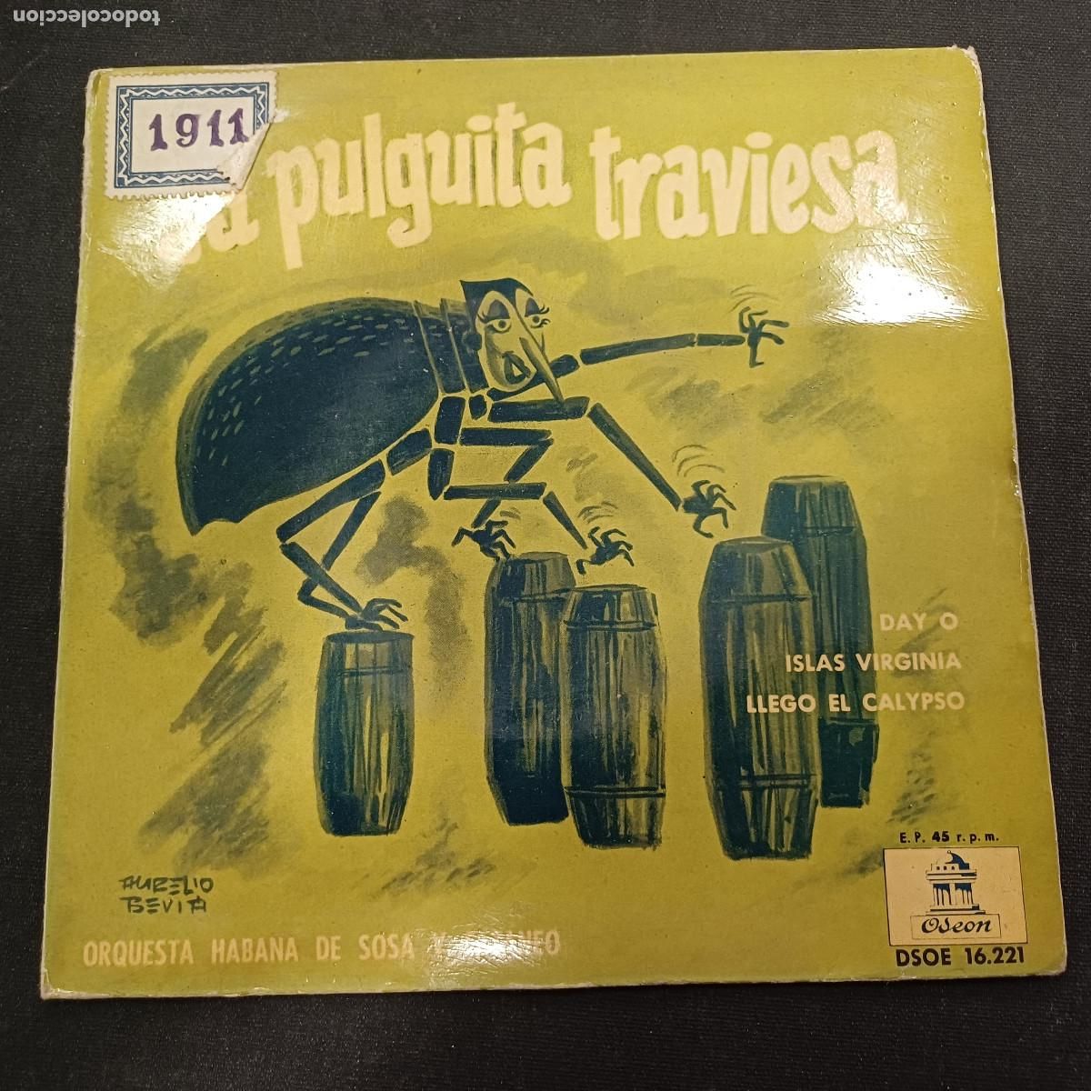 Discos de vinilo: ORQUESTA HANA DE SOSA Y CATANEOLA PULGUITA TRAVIESA/SINGLE.