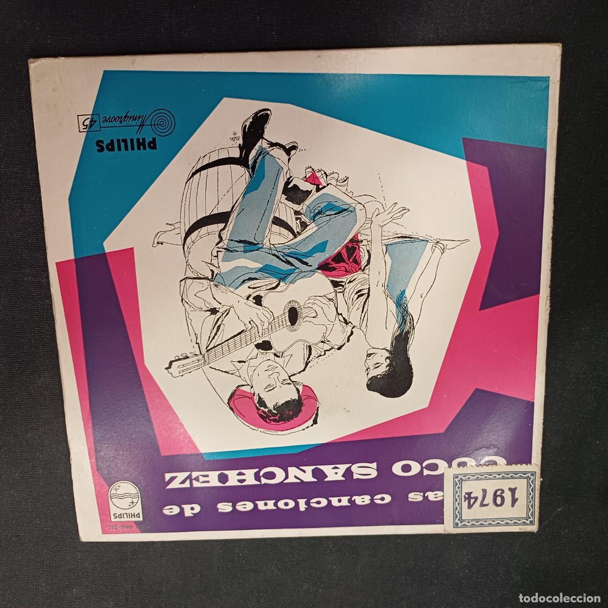 Discos de vinilo: LAS CANCIONES DE CUCO SANCHEZ/SINGLE.