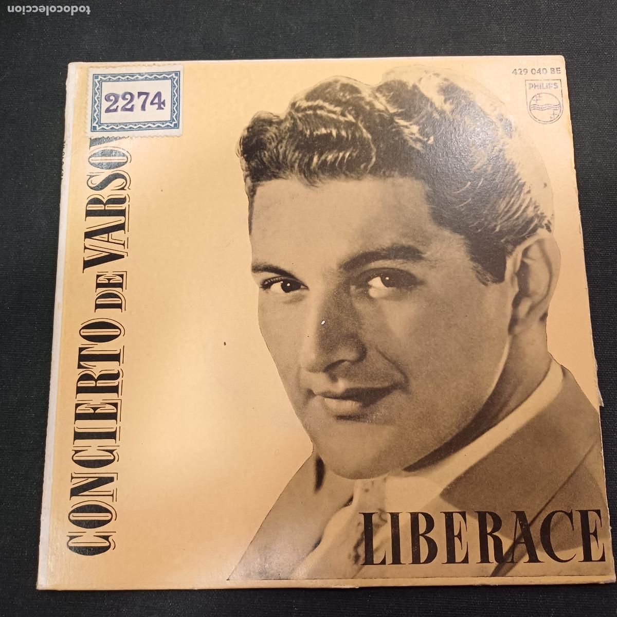 Discos de vinilo: PAUL WESTON Y SU ORQUESTA/LIBERACE/CONCIERTO EN VARSOVIA/SINGLE.